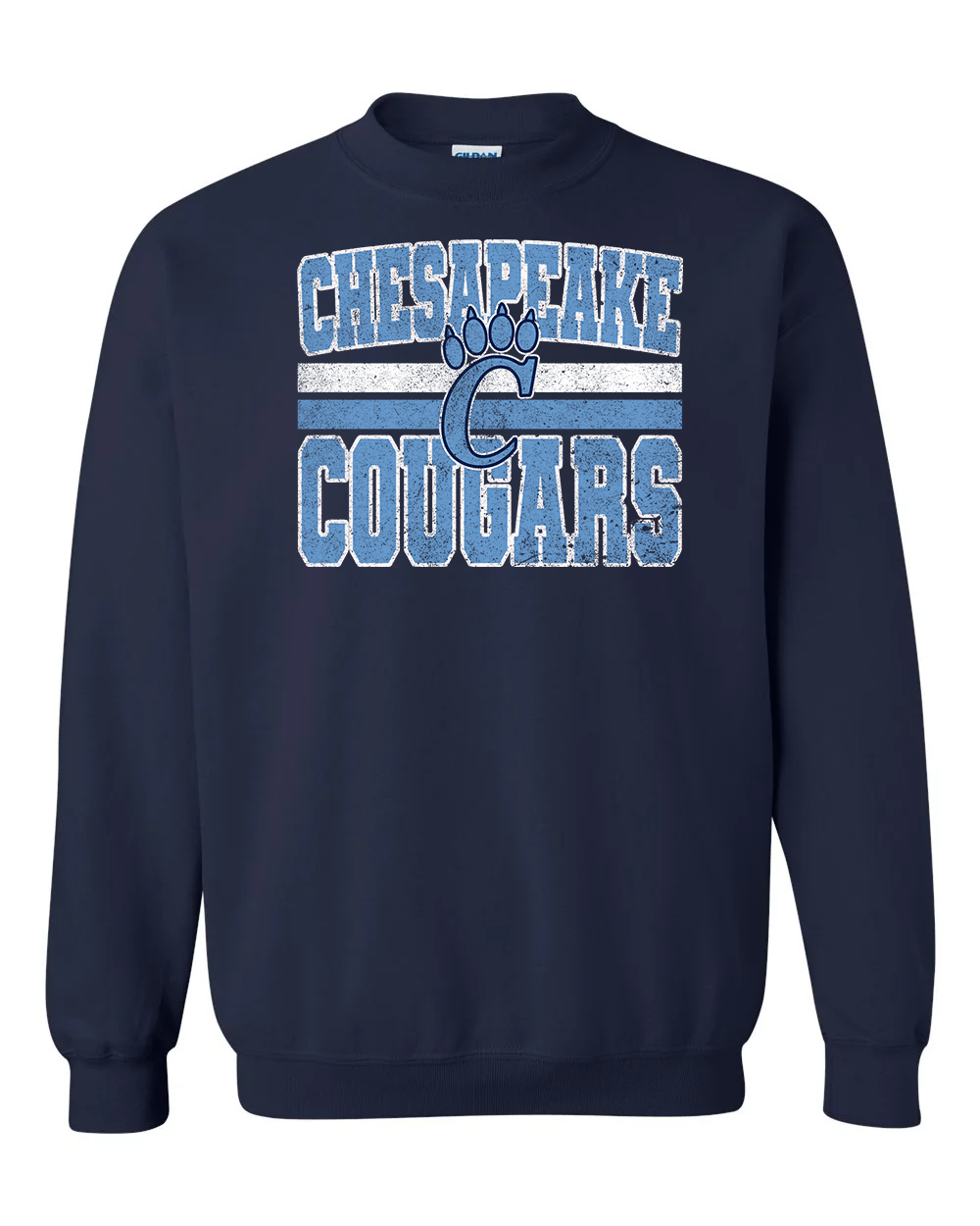 CHS Crew Neck Sweatshirt - Old School Logo