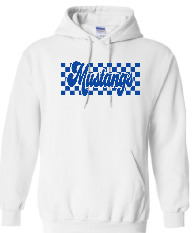 Marley Middle School Hoodie - Retro Checkered