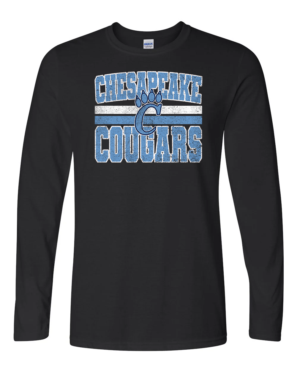 CHS Long Sleeve Tshirt - Old School Logo
