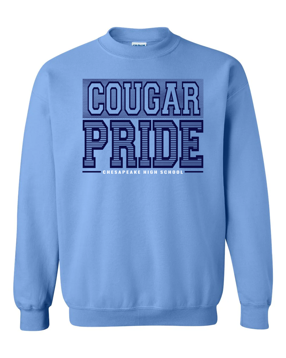 CHS Crew Neck Sweatshirt - Cougar Pride