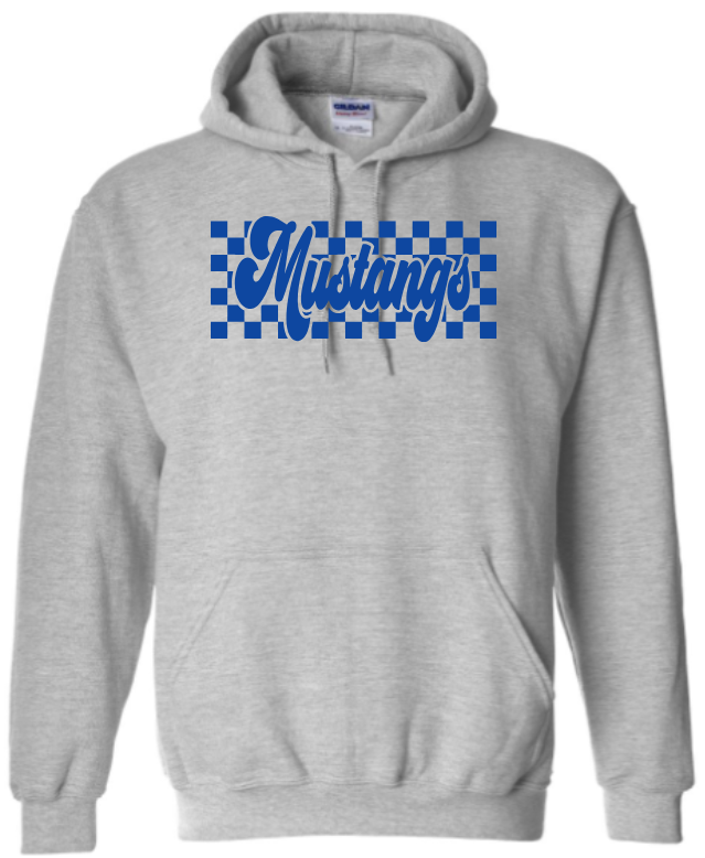 Marley Middle School Hoodie - Retro Checkered