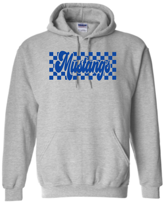 Marley Middle School Hoodie - Retro Checkered
