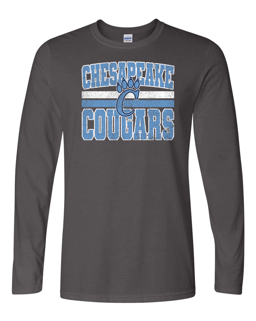 CHS Long Sleeve Tshirt - Old School Logo