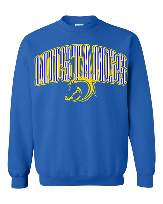 School House Stripes CREWNECK