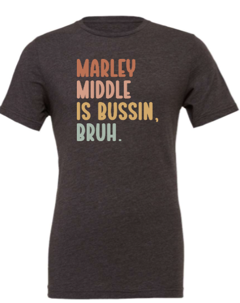 Marley Middle School Short Sleeve Tshirt - BRUH