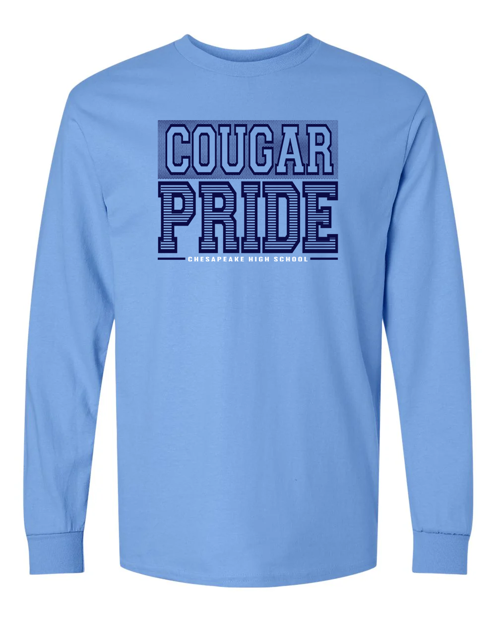 CHS Long Sleeve Tshirt - Cougar Pride