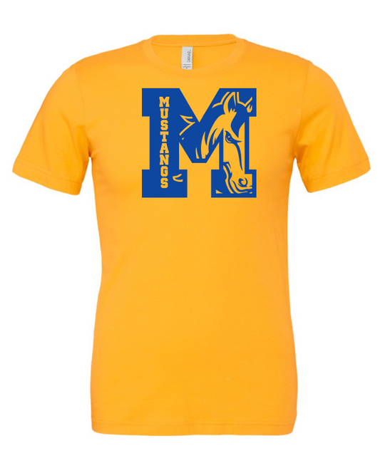 Marley Middle School Short Sleeve Tshirt - Mustang in M