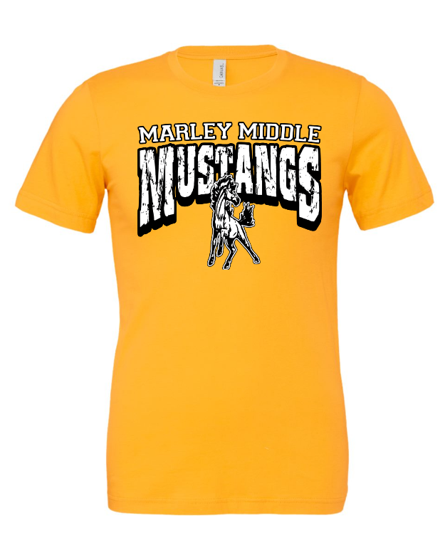 Marley Middle School Short Sleeve Tshirt - Mascot