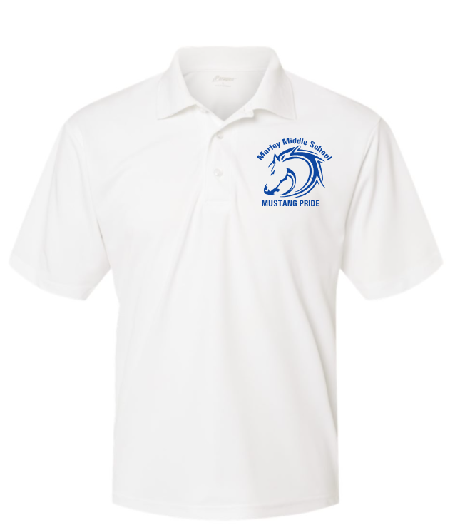 Marley Middle School MEN'S Polo - Classic Logo